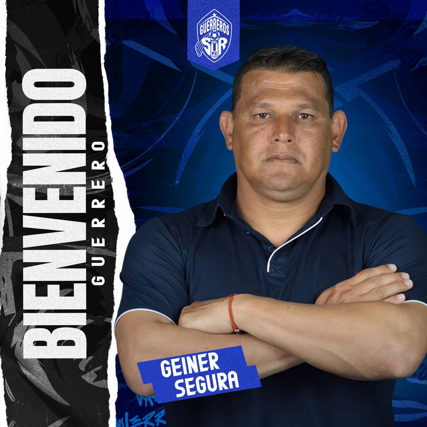 Géiner Segura, técnico de Pérez Zeledón