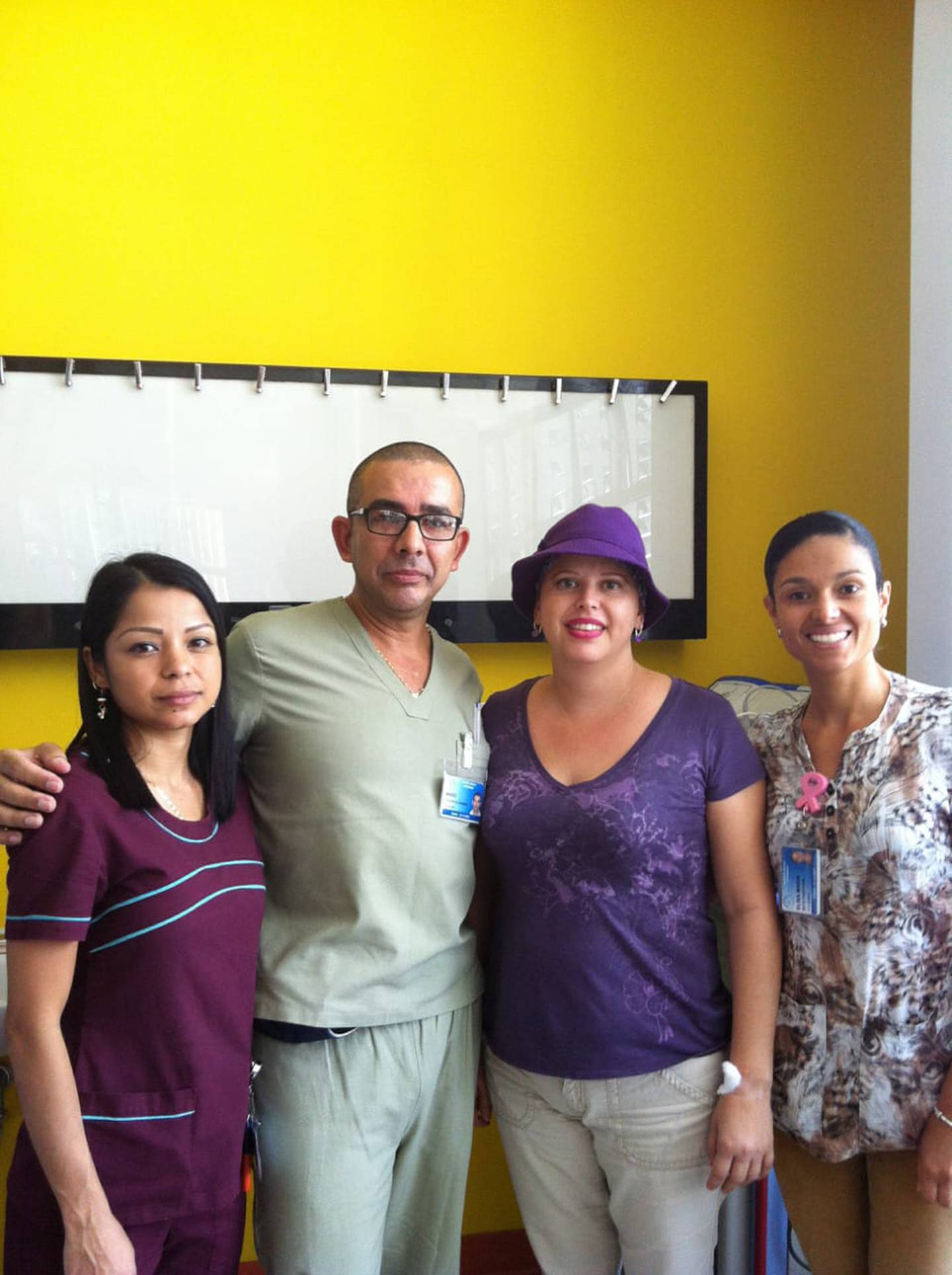 Grettel Gutiérrez Rojas ganó la batalla al cáncer de mamá. Vive en Pital de San Carlos y tiene 46 años.