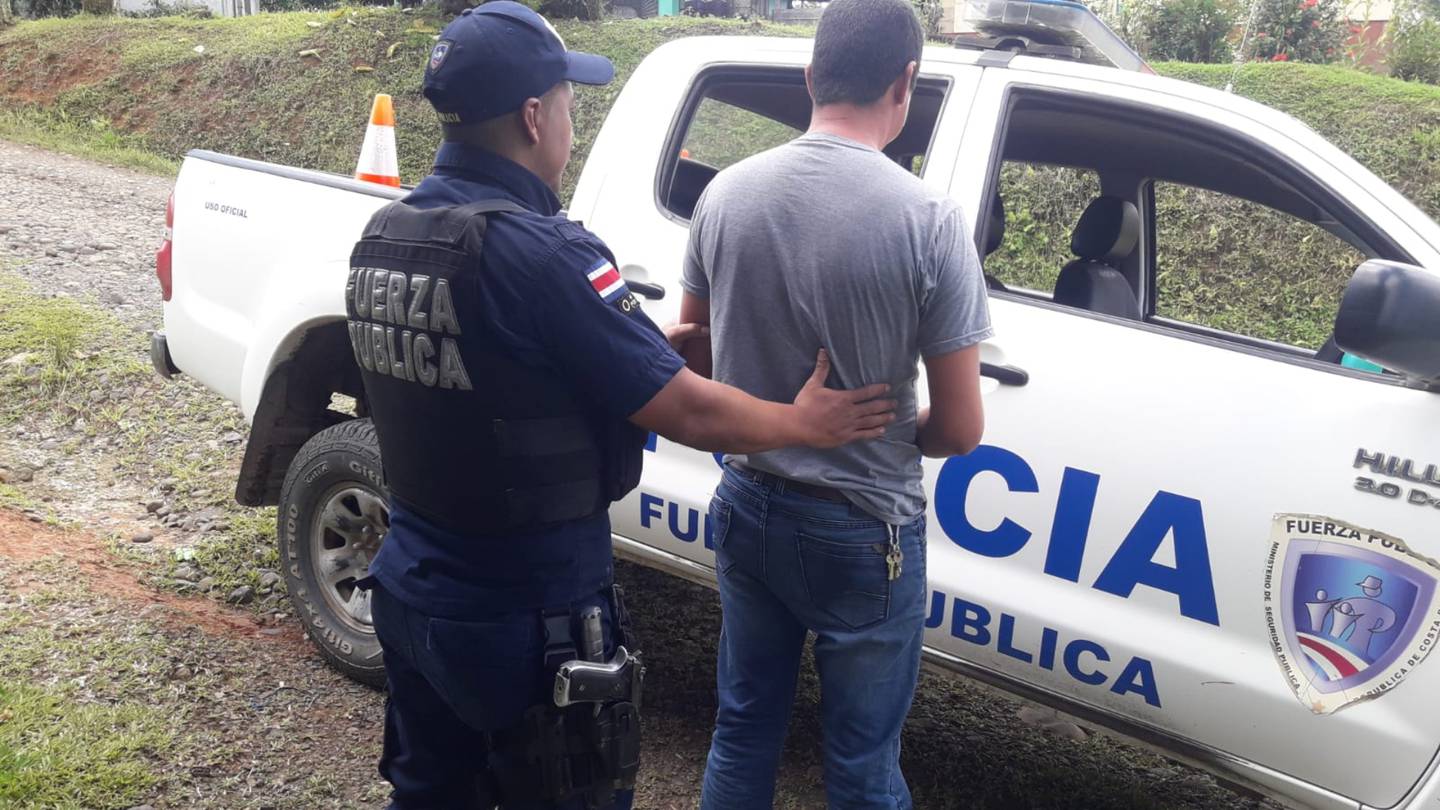 Quintanilla fue detenido cuando regresaba a su casa a buscar una motocicleta. Foto MSP.