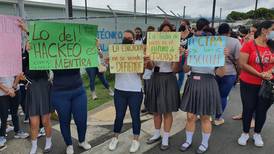 Manifestación en el CTP de Alajuelita ya dio sus primeros frutos