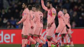 Barça derrota 2-1 al Getafe y el Real Madrid ya no le ve ni el humo