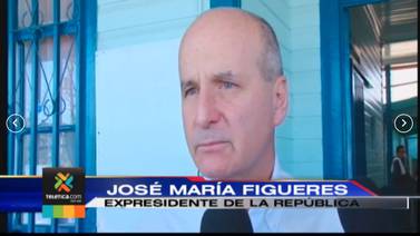 Figueres se pegó una llorada por la ausencia de Liberación en la segunda ronda