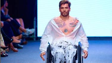 Esteban Chavarría, modelo en silla de ruedas, habla del otro milagro que Dios hizo en su vida