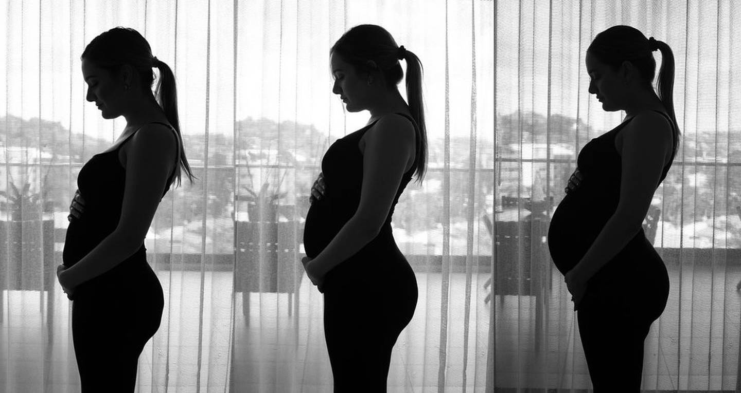 María Jesús Prada ya llegó a su tercer trimestre de embarazo.