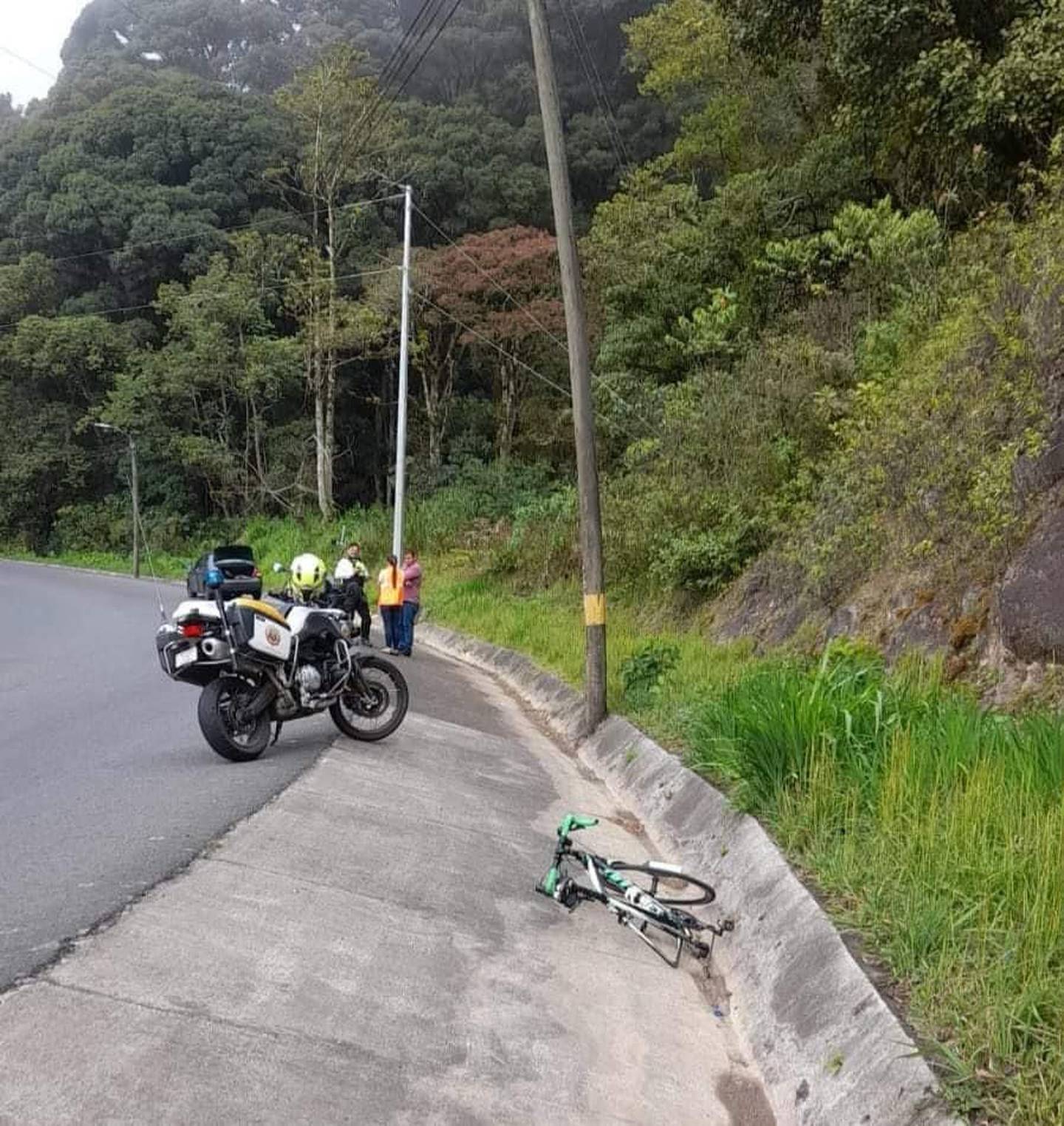 Randall Tencio Calvo, de 42 años, perdió la vida cuando practicaba ciclismo en La Cangreja, Cerro de la Muerte. Foto: Tomada de Redes sociales