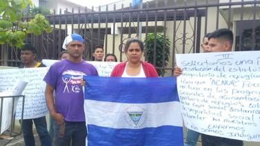 Otra huelga, pero de hambre: Nicaragüenses piden a la OEA ayuda humanitaria