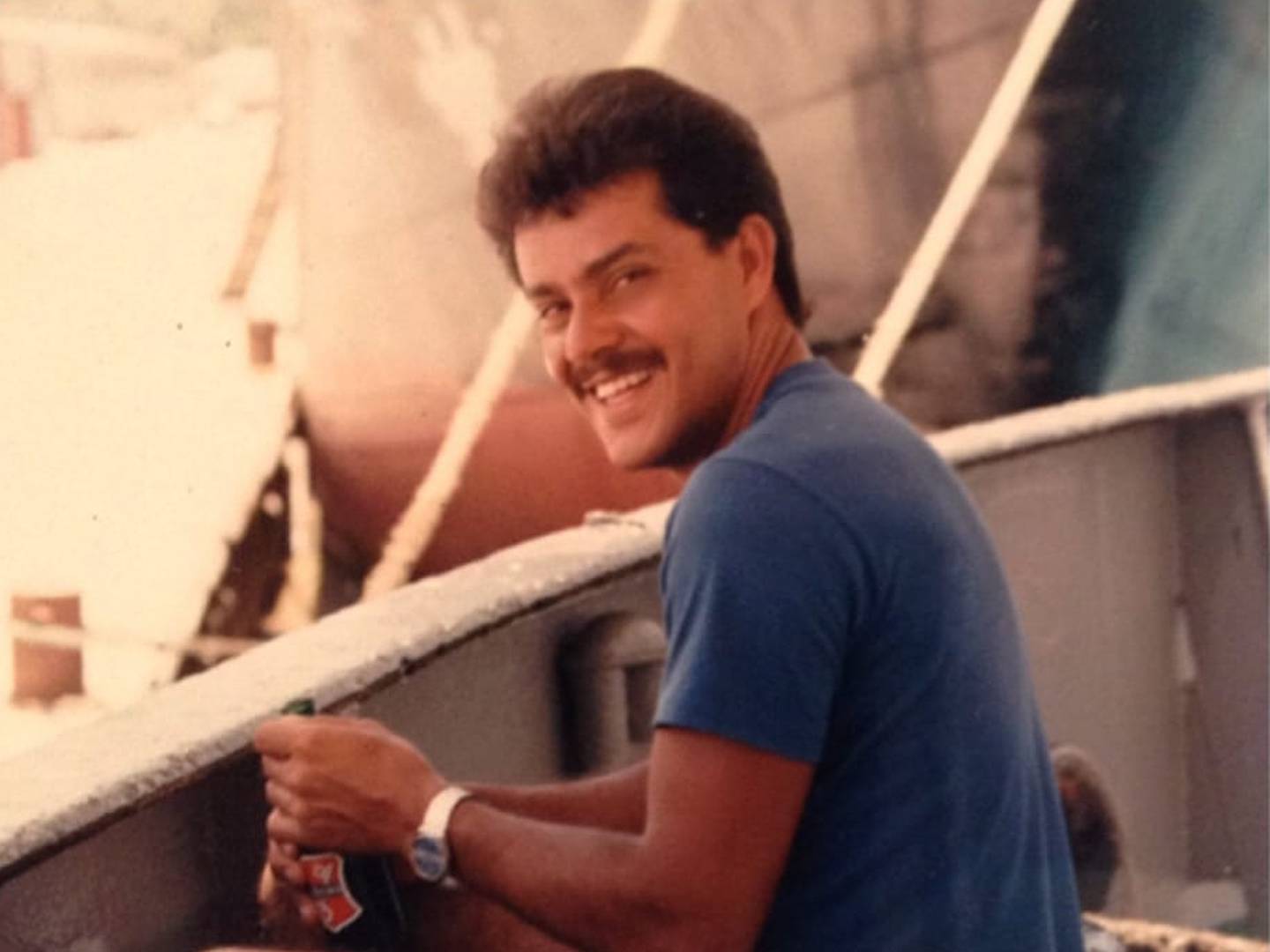 Jorge Sanabria Guevara, costarricense desaparecido en el Triángulo de las Bermudas. Foto Mónica Camacho.