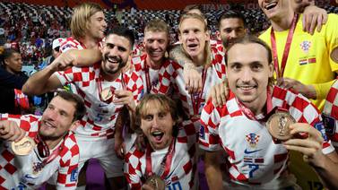 Croacia festeja otro podio más