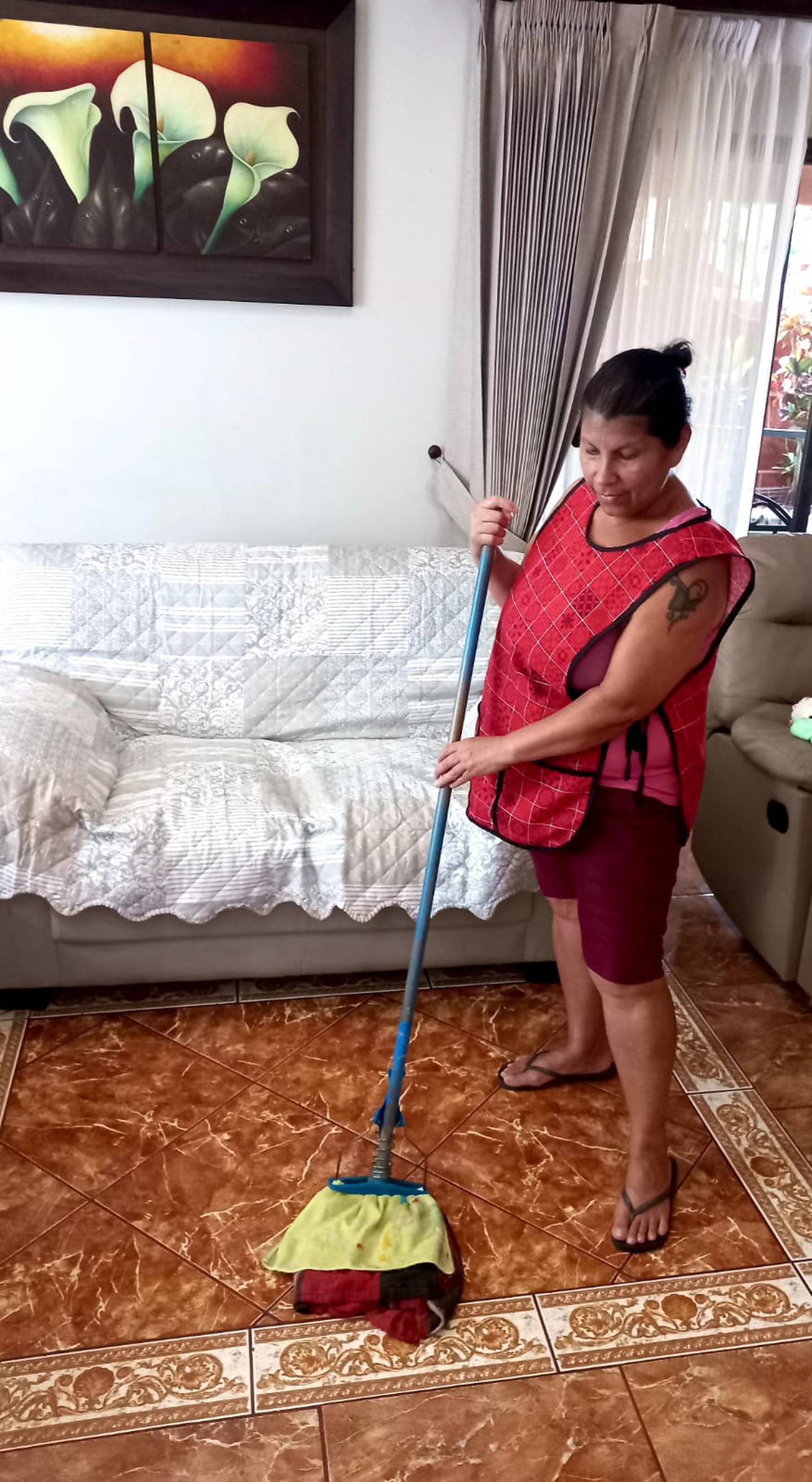 Chayo lleva más de la mitad de su vida viviendo en Costa Rica. El nombre de esta nicaragüense es María Ramos Herrera. Trabaja en limpieza de casas.