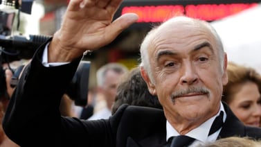 Esposa de Sean Connery reveló que actor padecía demencia  