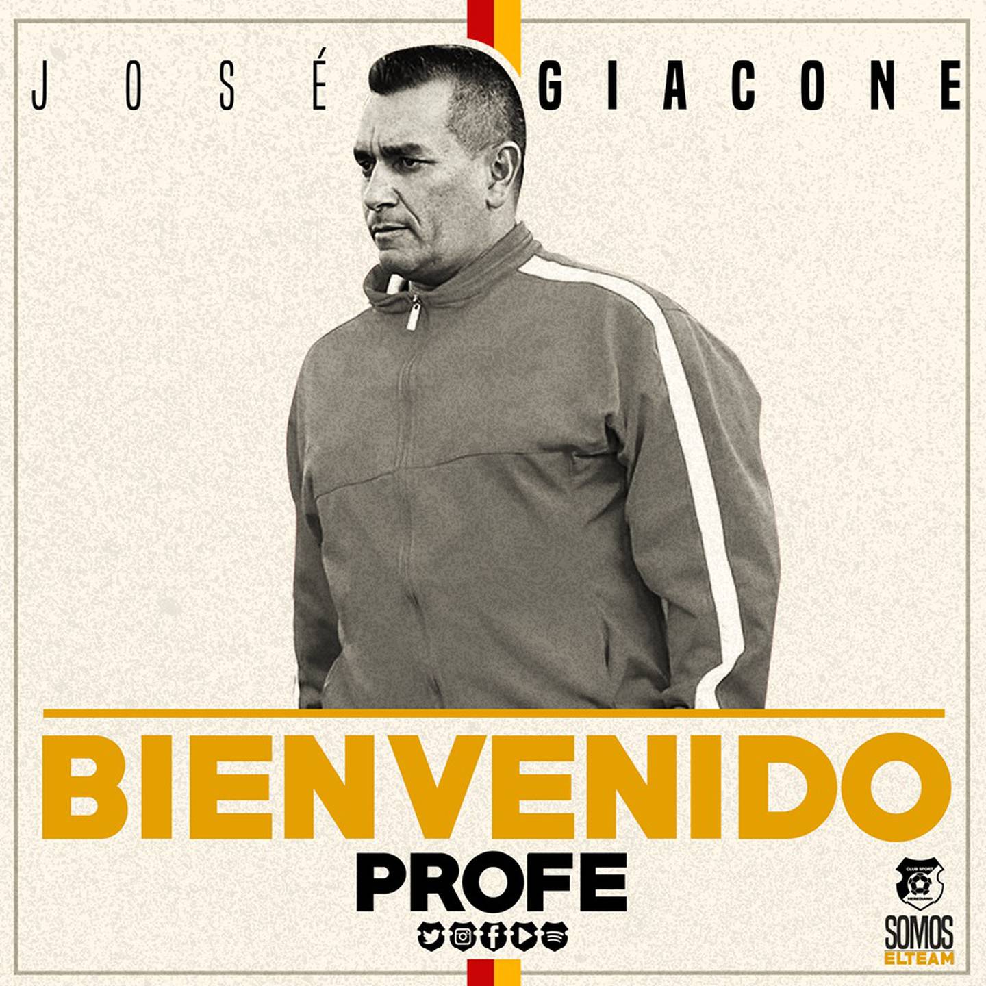 José Giacone es el nuevo técnico de Herediano