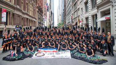 Banda Municipal Café Tarrazú logró ir al Desfile de la Hispanidad en Nueva York a punta de bingos y donaciones
