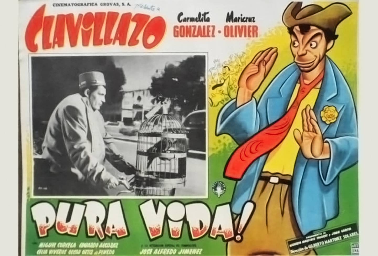 La película Pura Vida se estrenó en México en 1956