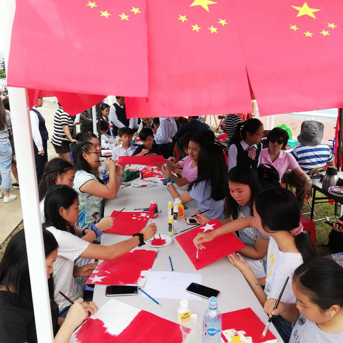 Comunidad China celebra el 70 aniversario de la formación de la República en La Sabana