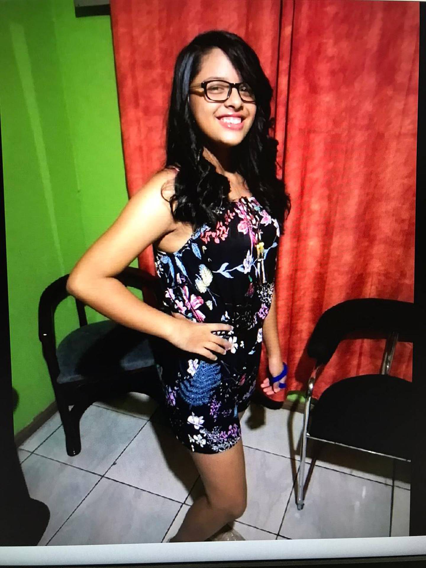Valeria Vargas Rivera, de 11 años, niña desaparecida en Alajuela. Foto OIJ.