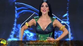 ¡Nos quedamos con las ganas! Brenda Muñoz no clasificó al top 20 del Miss Grand International 