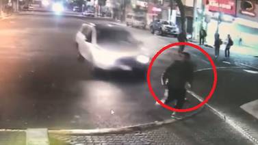 Conductor que mató a hombre en avenida Central quedó grabado en 15 cámaras municipales 