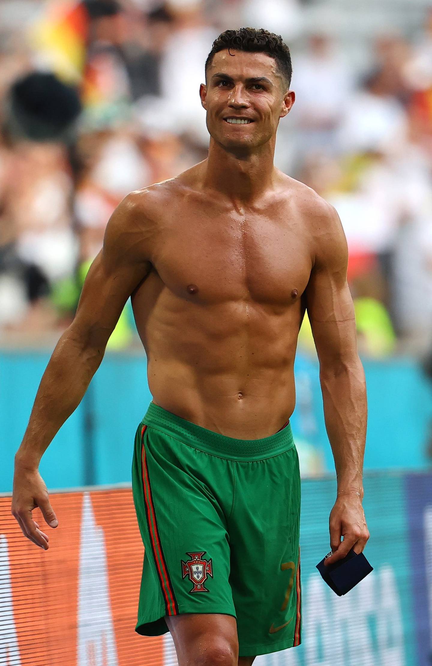 Cristiano Ronaldo, jugador de la Juventus y de la selección de Portugal. Twitter.