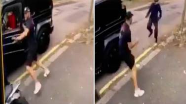 (Video) Futbolista del Arsenal se agarra a golpes para evitar que asaltaran a Mesut Ozil