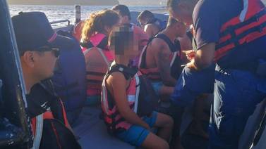 Nueve personas sobrevivieron a un naufragio y se refugiaron en isla ‘Cabeza de Mono’