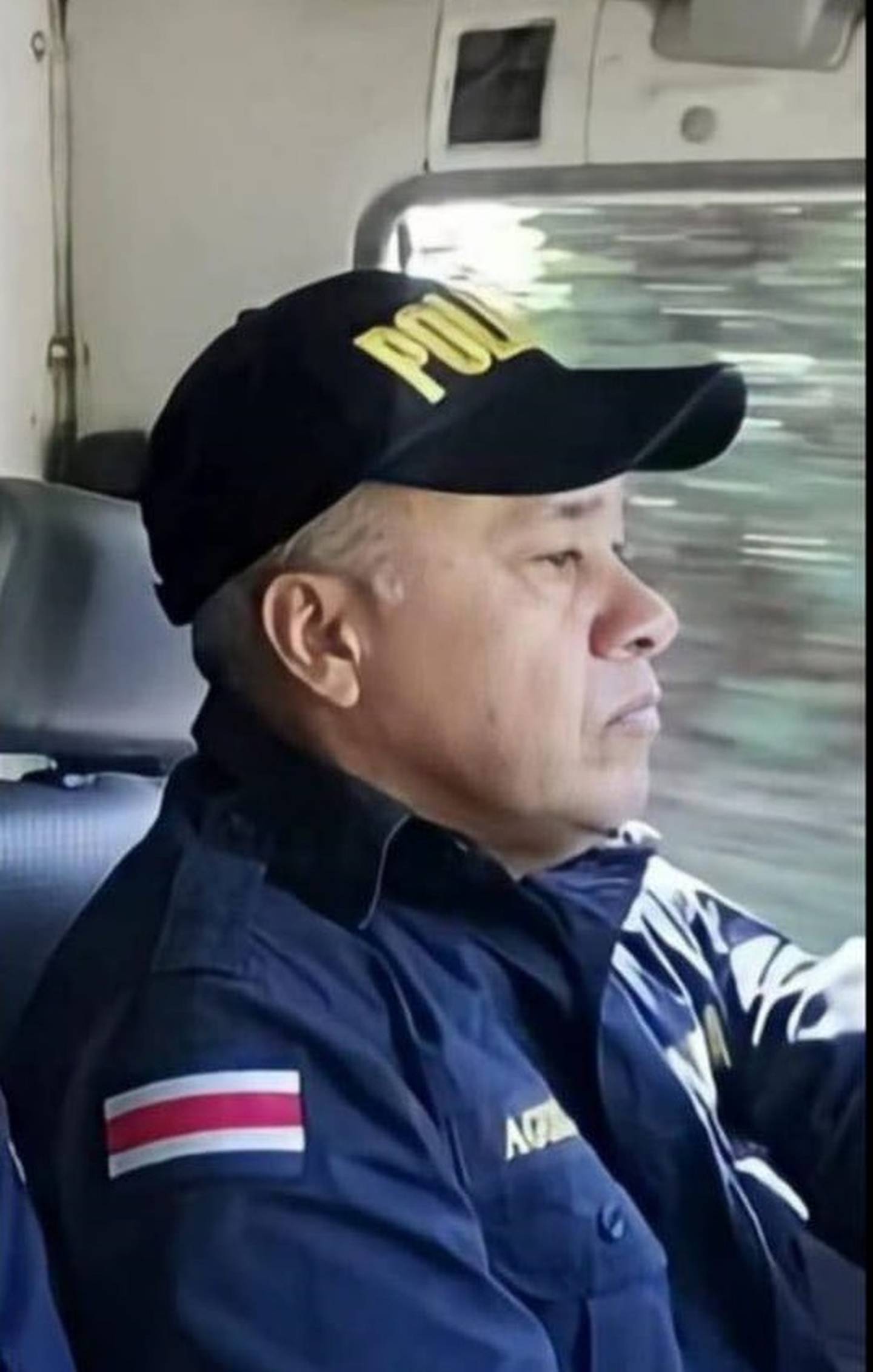 El oficial Marcos Aguilar Quesada falleció cuando se dirigía hacia su trabajo. Foto cortesía.