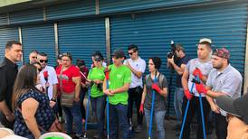 ¡Increíble! 40 voluntarios recogieron 2.800 kilos de basura en San José centro