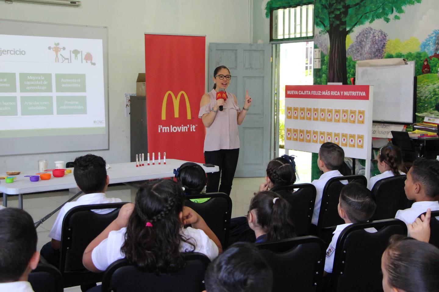 Escolares de San Sebastián aprendieron sobre la sana alimentación con McDonald's