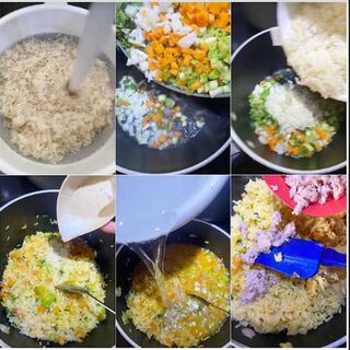 La chef profesional Candy Zamora nos hace un delicioso arroz con atún bien cargadito de vegetales