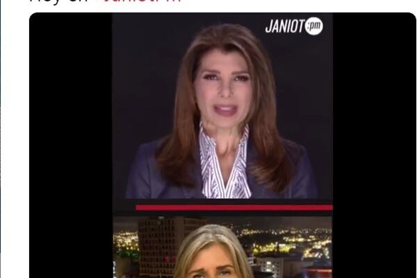 Emilia Navas dio una entrevista a la periodista colombiana Patricia Janiot ...