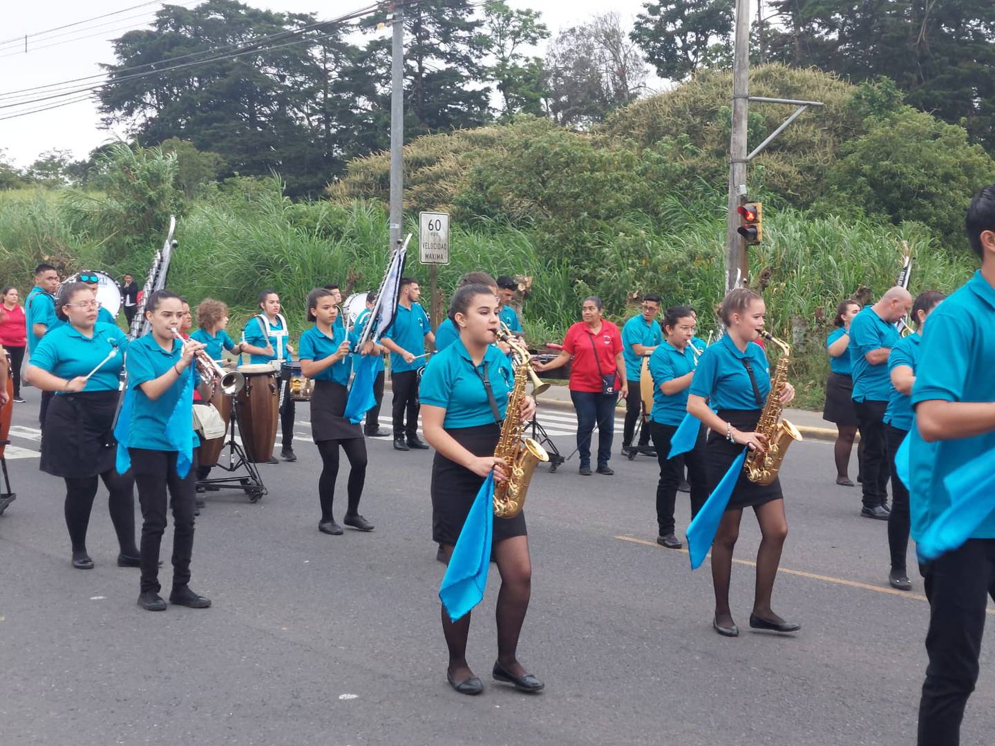 Costa Rica celebrará el próximo 15 de setiembre sus 201 años de Independencia y para eso habrá desfiles de escuelas y colegios en todo el país, eso sí, el ministerio de Educación tomó la decisión de dejar por fuera de toda celebración a las bandas comunales. En la foto, la Banda Comunal de Coronado.