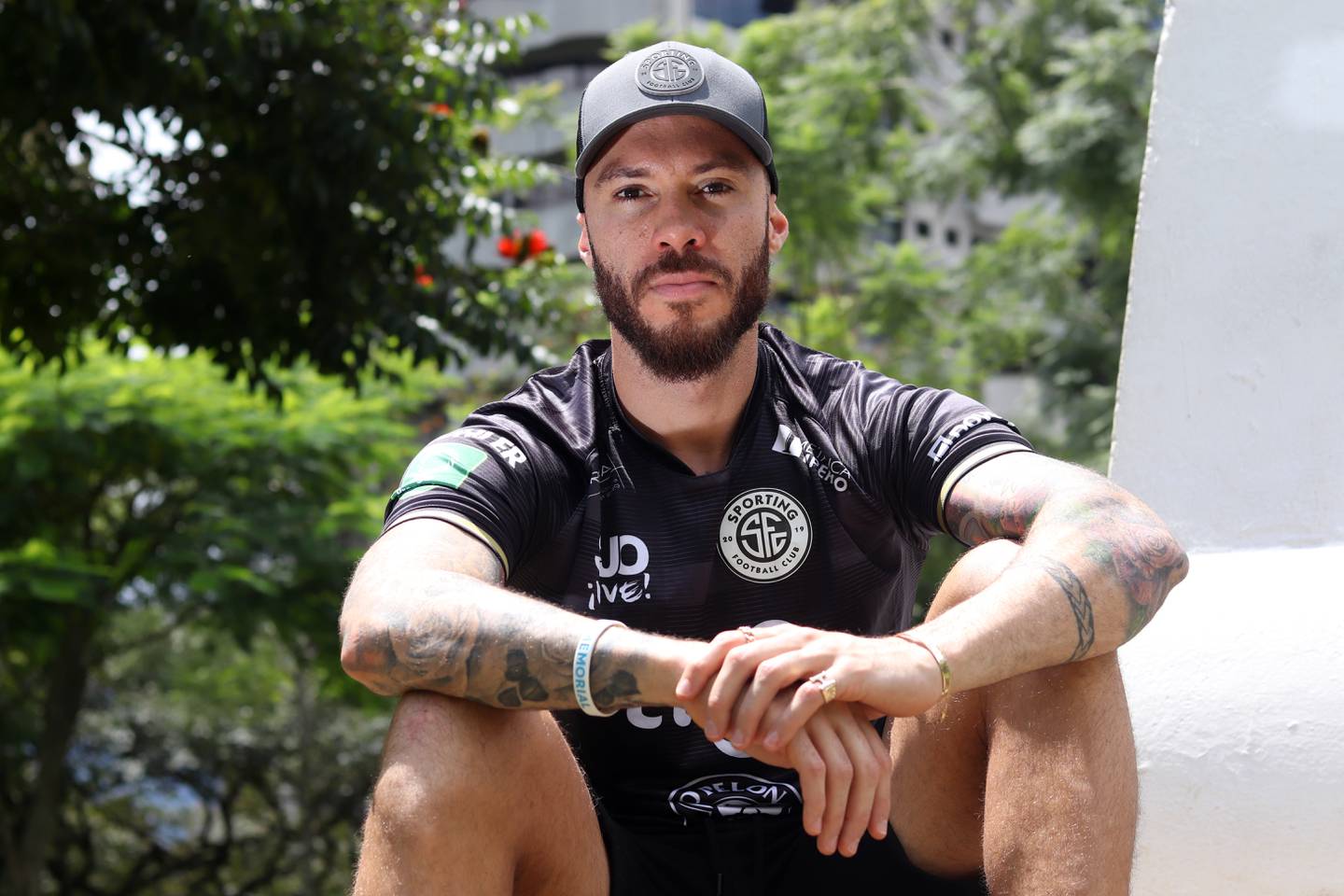Henrique Moura es el nuevo defensor del Sporting. Prensa SFC.