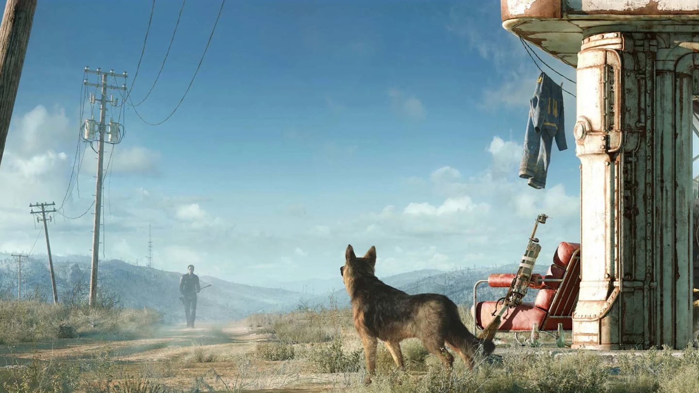 Fallout 4 se mantiene como uno de los juegos más jugados desde su lanzamiento en 2015. Foto: AKQA.
