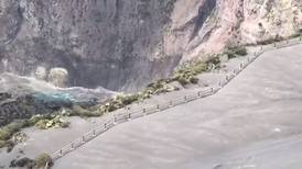 (Video) ‘Tsunami’ del Irazú movió una piedra de 20 toneladas
