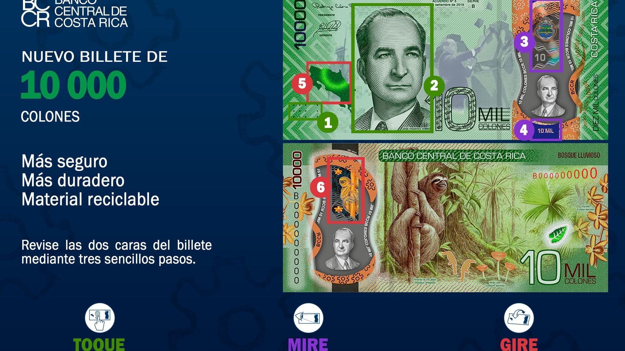 Cómo identificar billetes falsos? 