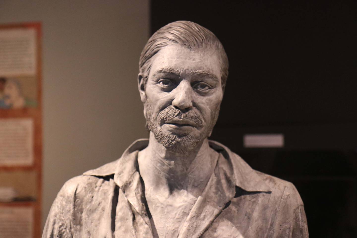 La temática del concurso 'Relatos en fuga' toma como inspiración esta escultura en el Museo Penitenciario.