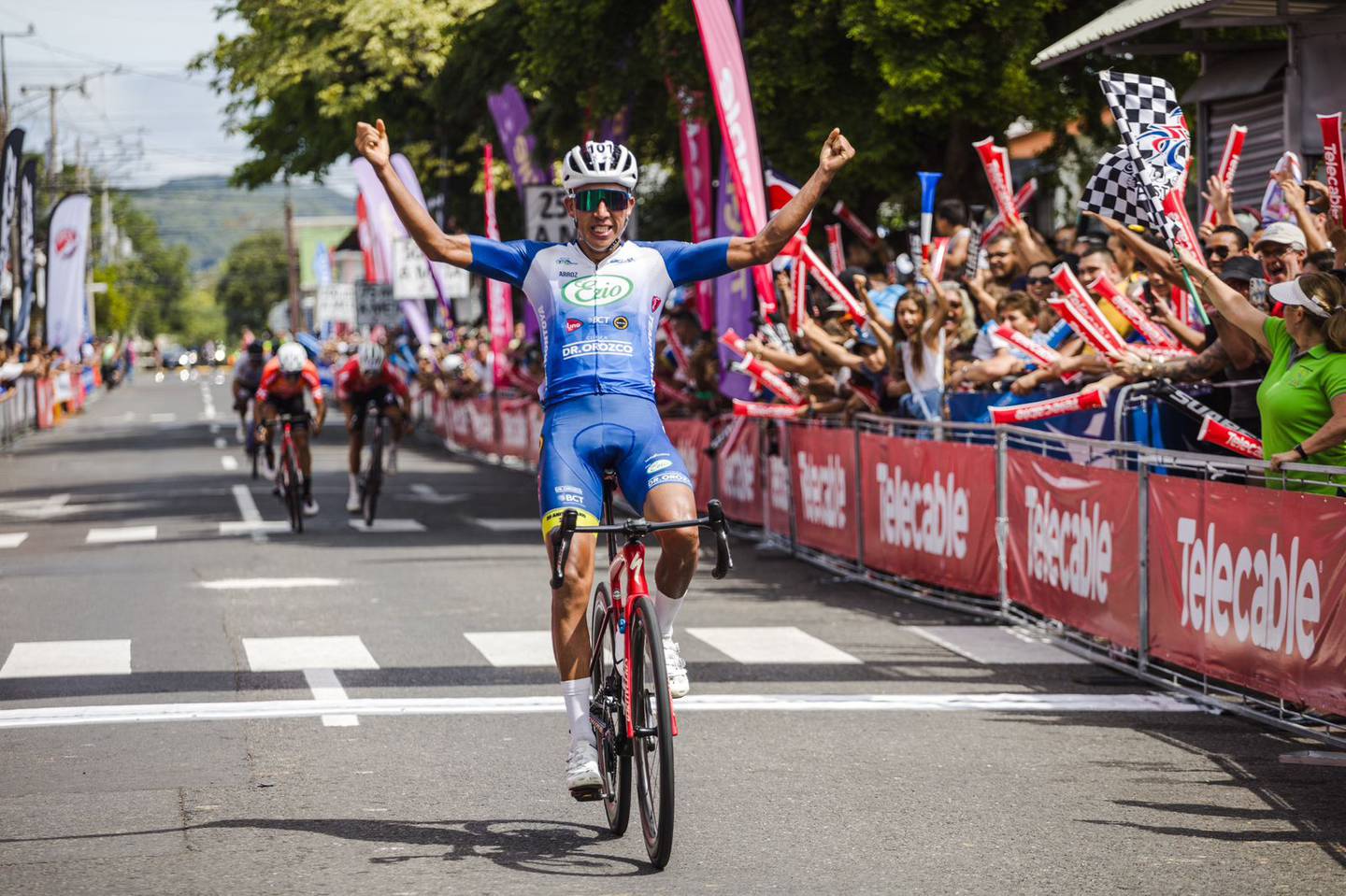 Vuelta Ciclística a Costa Rica 2023
Pablo Mudarra 
Ganador de la priimera etapa
Heredia - Cañas
Fotografía: Marco Sánchez/Fecoci