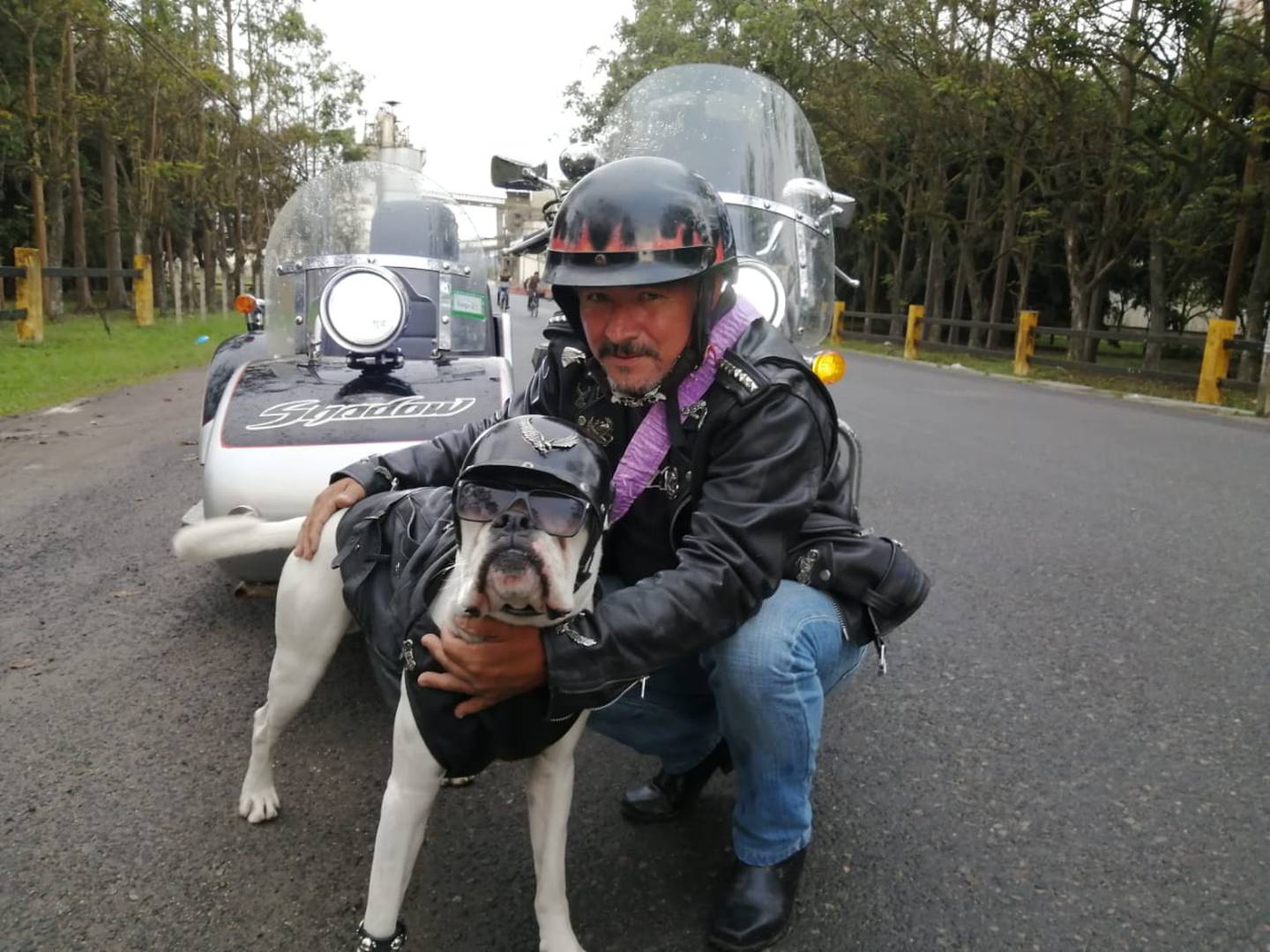 Lorenzo Alberto Cortés es un perro de raza bóxer de año y tres meses que es vecino de Lourdes de Agua Caliente de Cartago y es motoquero, el dueño es don Mario Cortés Villavicencio, más conocido como "Pato Cortés"