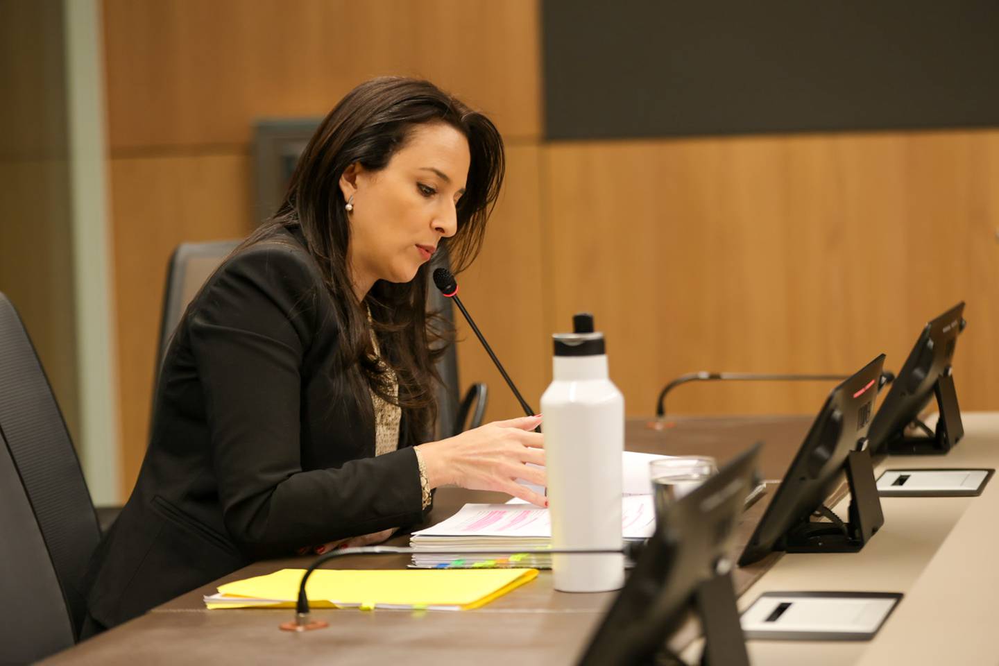 26/02/2024, San Jose, Asamblea Legislativa, comparecencia de Natalia Díaz en la comisión que investiga los contratos del SINART.