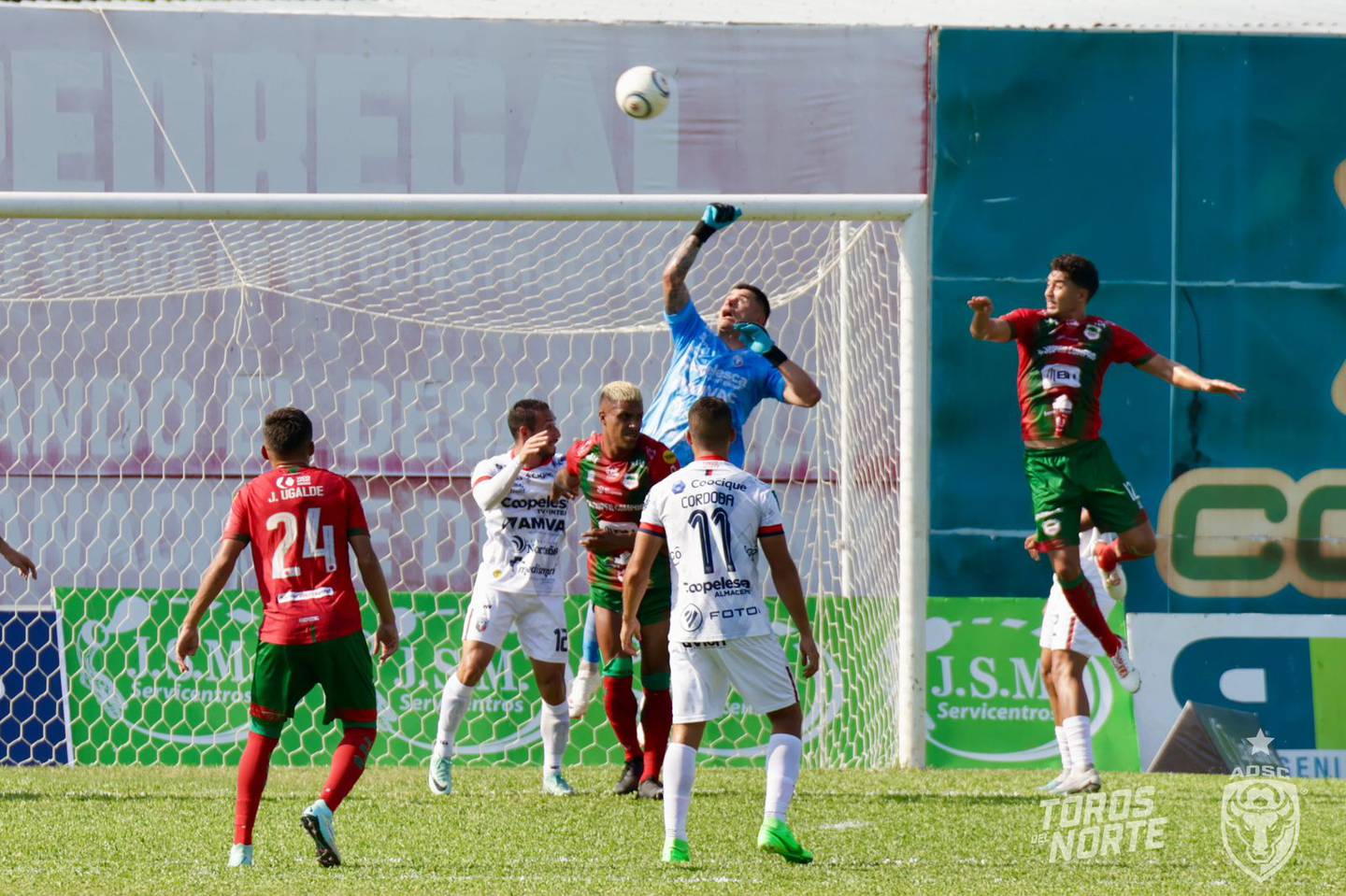 San Carlos derrotó 1-0 a Guanacasteca en el estadio Chorotega. Foto: Prensa San Carlos