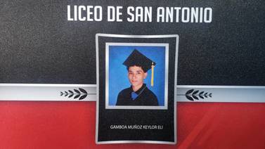 Keylor Gamboa será velado en el Liceo de San Antonio de Desamparados, donde se graduó