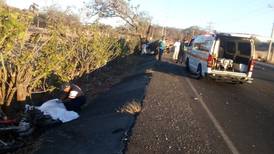 Dos motociclistas perdieron la vida en accidentes de tránsito en Guanacaste y Escazú