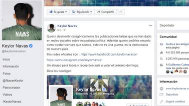 #NoSeVayadePollo: Keylor Navas desmiente publicación que desconocidos hicieron a su nombre