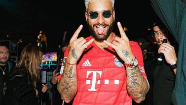Maluma se desquita con Neymar al lucir una camiseta del Bayern Múnich 