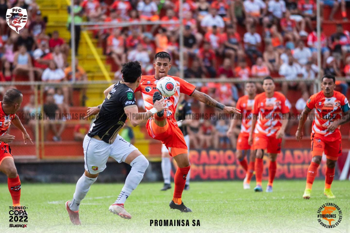 Cuartos de final torneo de Copa Puntarenas vs Herediano. Prensa PFC.