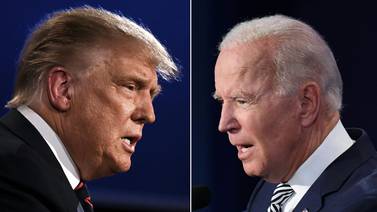 Trump, atrás en las encuestas, llama “chiflado” a Joe Biden