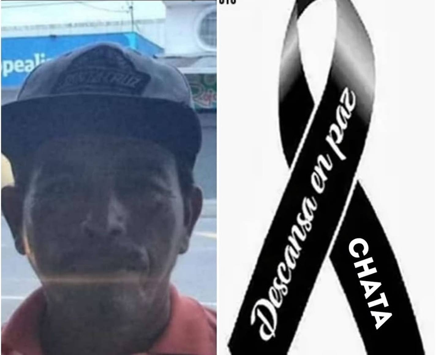 Juan Araya, taxista informal muere en choque en La Palma de Parrita. Foto cortesía.