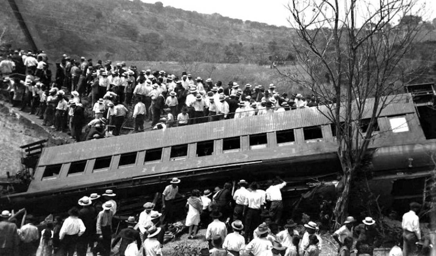 La tragedia del Río Virilla se dio en marzo de 1926. Twitter.
