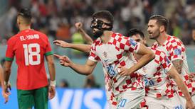 Croacia se fue al descanso dejándose el tercer lugar ante Marruecos