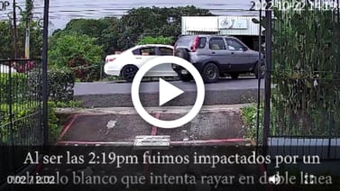 ¡De terror! Video muestra el momento del accidente de participante a Señora Costa Rica