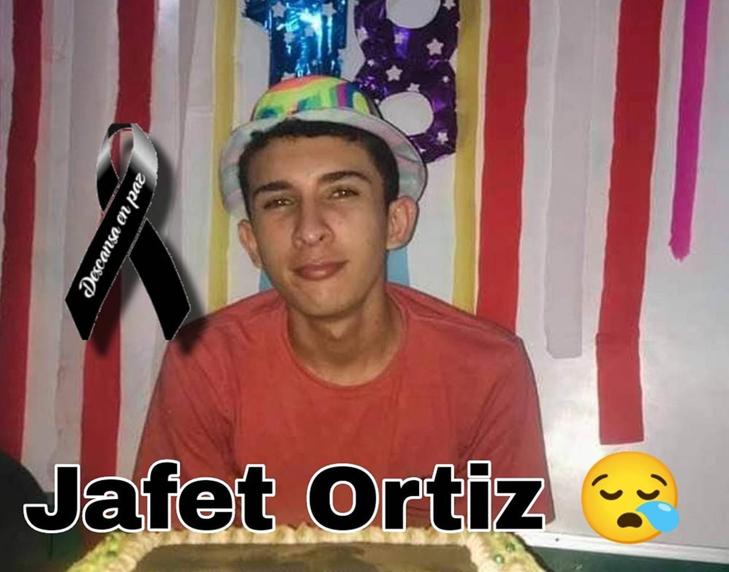 Jafet Ortiz, joven trabajador de bananera asesinado en Batán